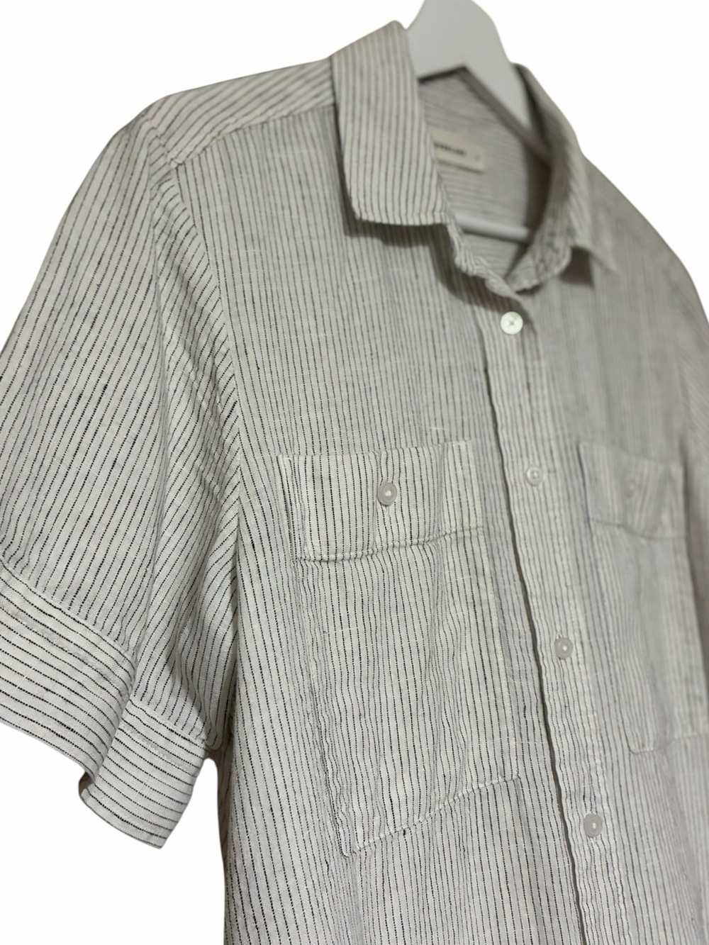 EVERLANE The Daytripper In 100% European Flax Linen Shirt Dress - Picture 5 of 13